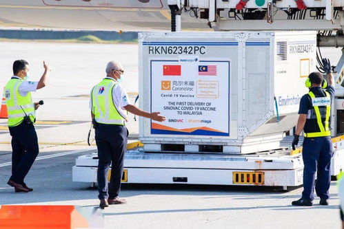 马来西亚订购的首批中国新冠疫苗半成品运抵吉隆坡